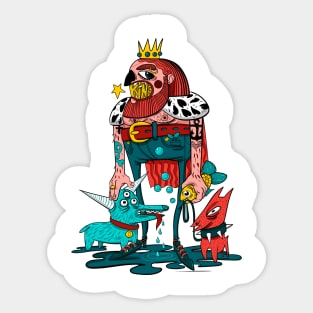 KING Sticker